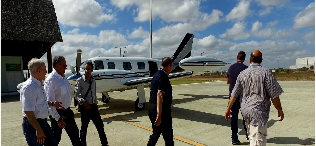 Sir Nadhmi Auchi visita as áreas que deverão ser destinadas ao complexo hoteleiro/turístico, no Ceará — Registro 4